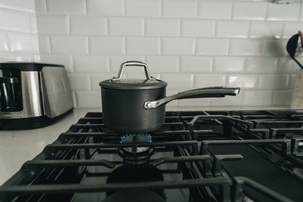 pot on stovetop